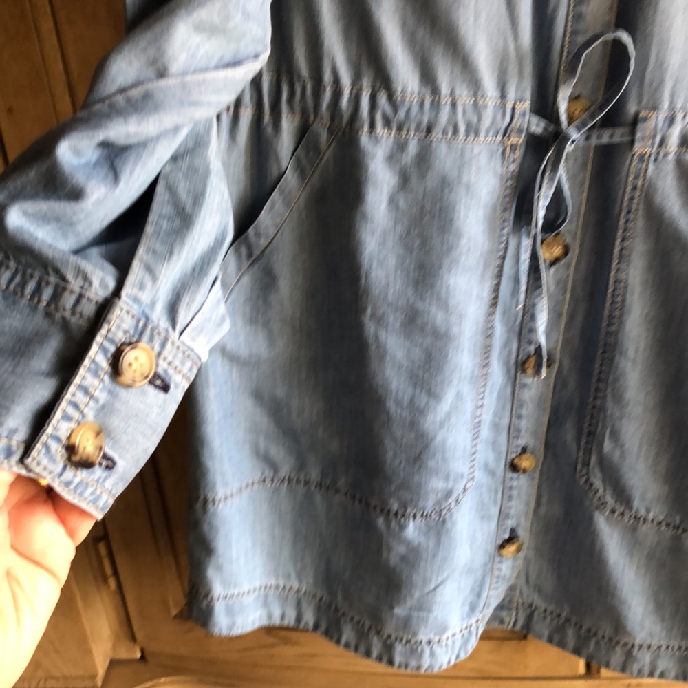 Veronica Beard 🔥 Alyse Denim Chambray Dress - Picture 7 of 7